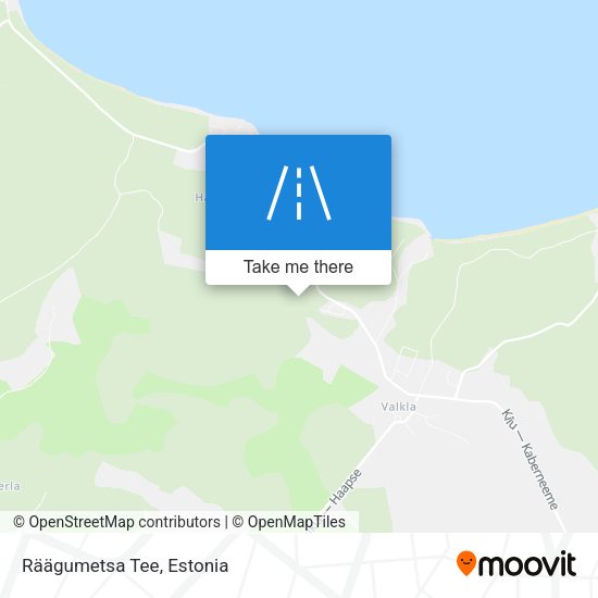 Räägumetsa Tee map