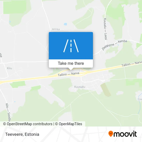 Карта Teeveere