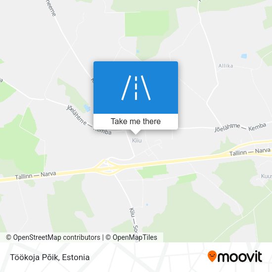Töökoja Põik map