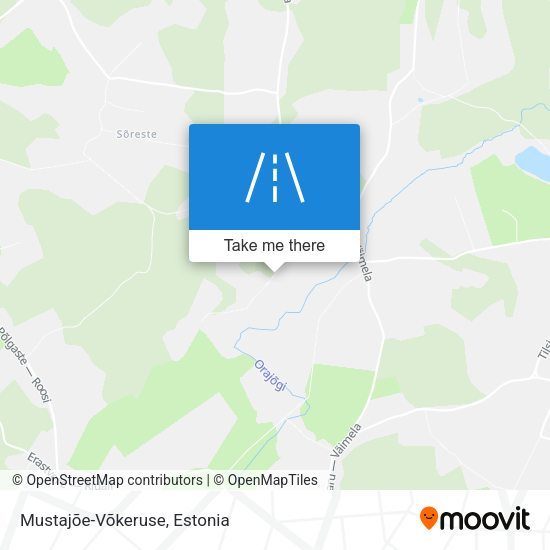 Mustajõe-Võkeruse map