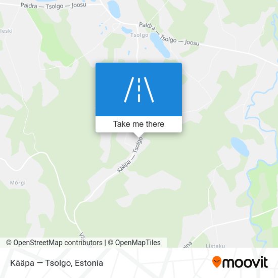 Kääpa — Tsolgo map
