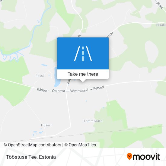 Tööstuse Tee map