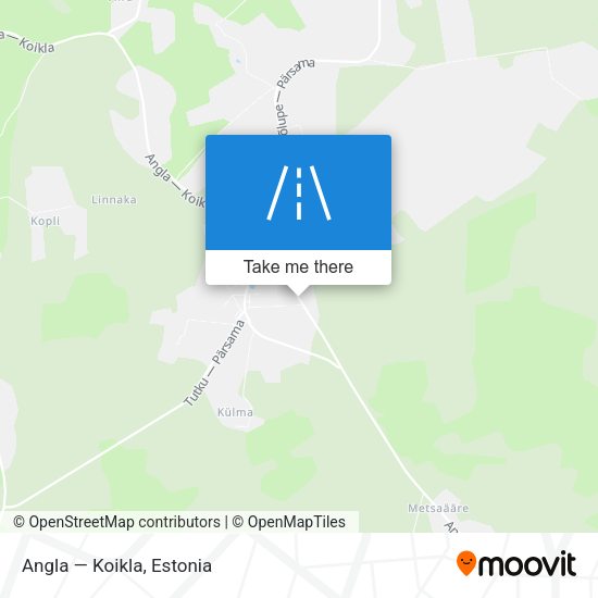 Angla — Koikla map