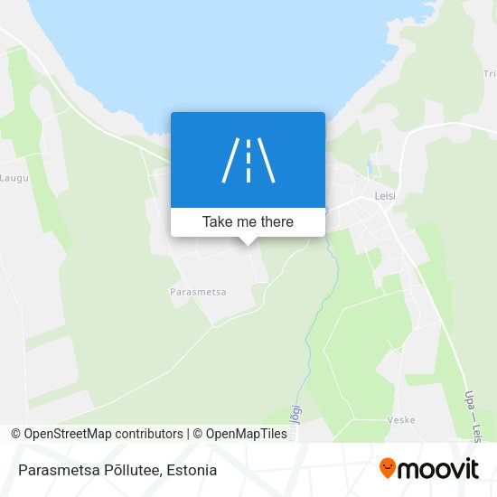 Карта Parasmetsa Põllutee