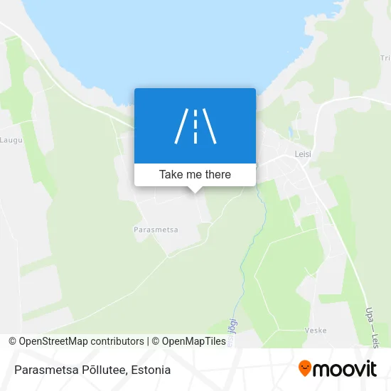 Карта Parasmetsa Põllutee