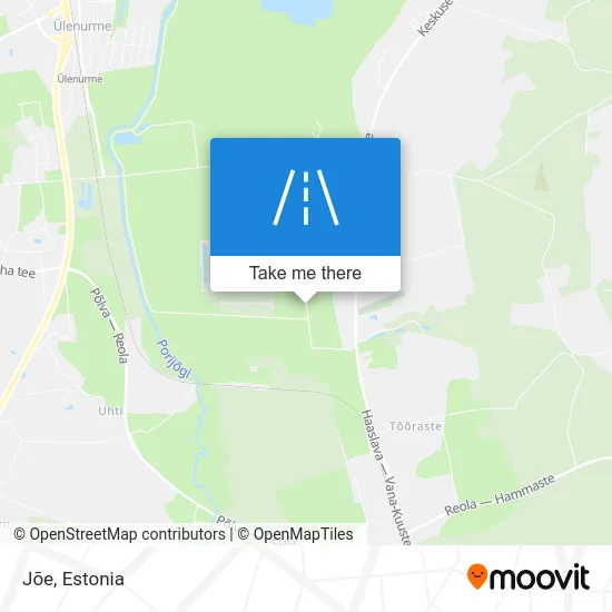 Карта Jõe