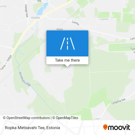 Карта Ropka Metsavahi Tee