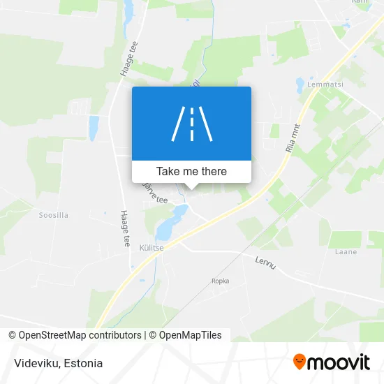 Карта Videviku