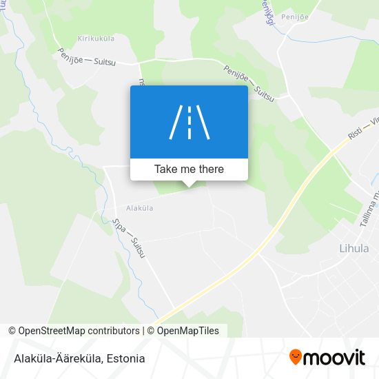 Alaküla-Ääreküla map