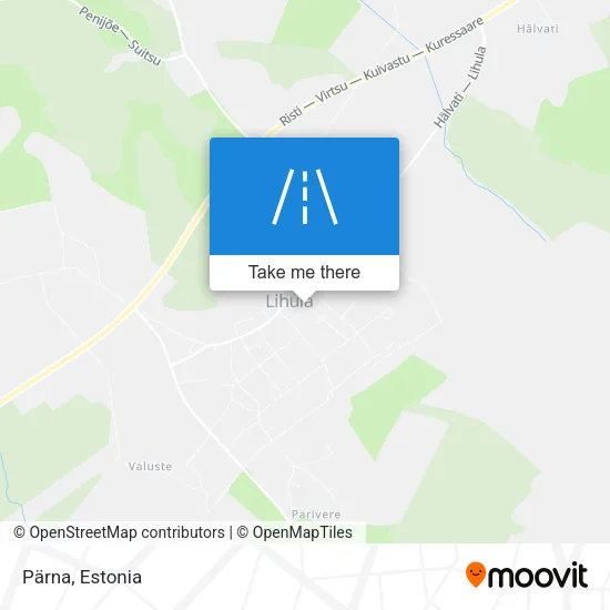 Карта Pärna