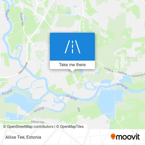 Карта Aliise Tee