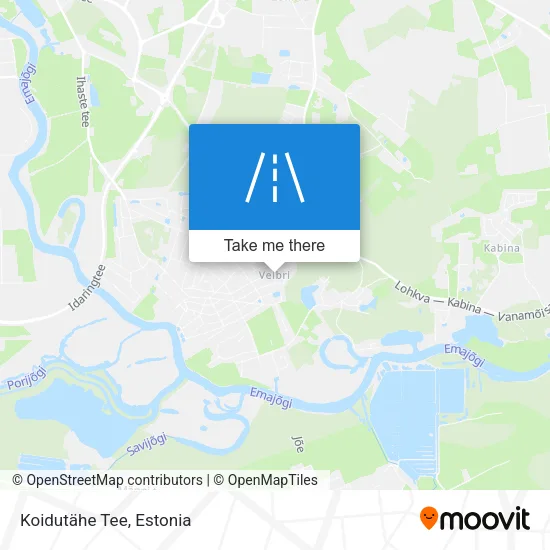 Карта Koidutähe Tee
