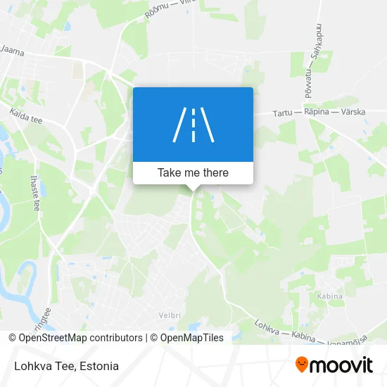 Lohkva Tee map