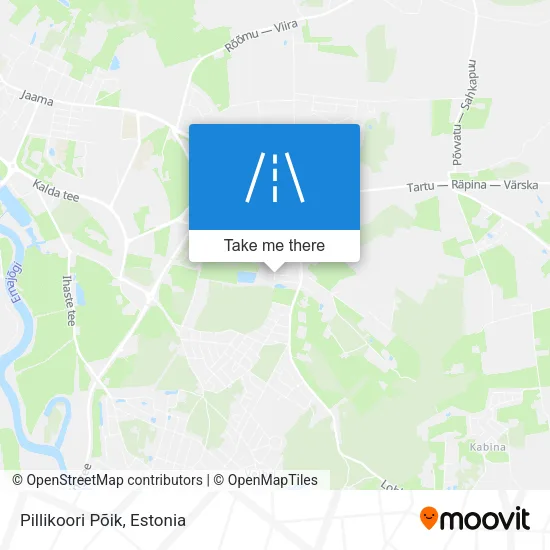 Карта Pillikoori Põik