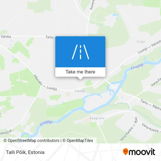 Карта Talli Põik