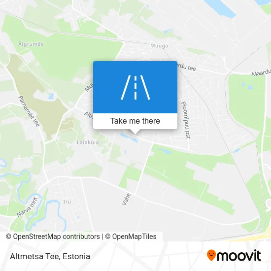 Карта Altmetsa Tee