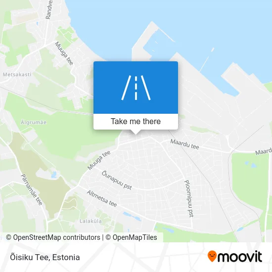 Карта Õisiku Tee