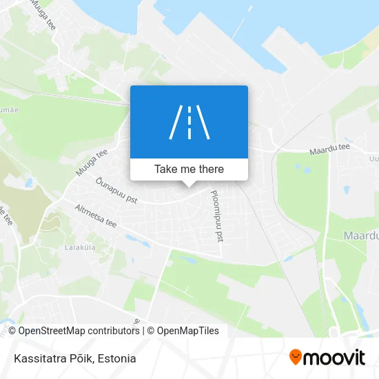 Карта Kassitatra Põik