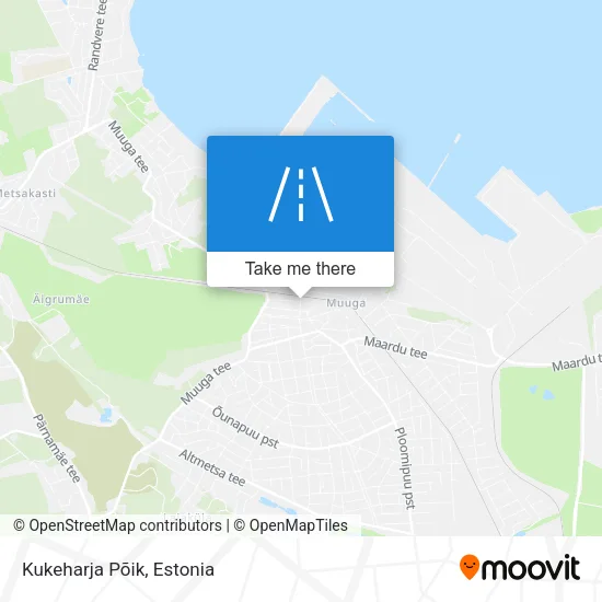 Карта Kukeharja Põik