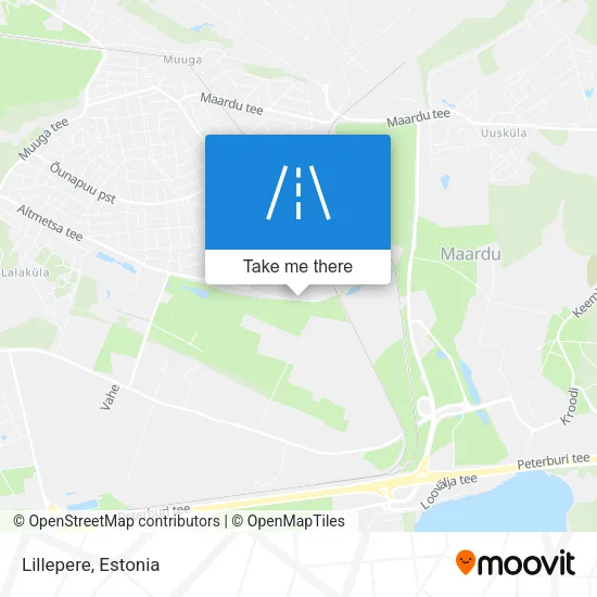 Карта Lillepere