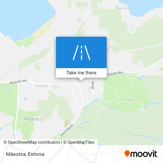 Карта Mäeotsa