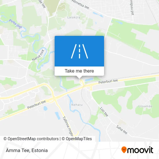 Карта Ämma Tee