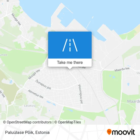 Карта Paluülase Põik