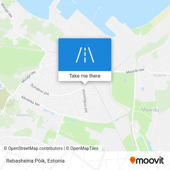 Карта Rebasheina Põik