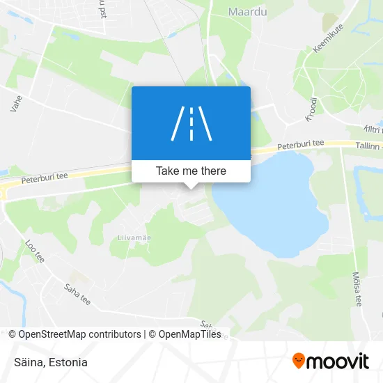 Карта Säina