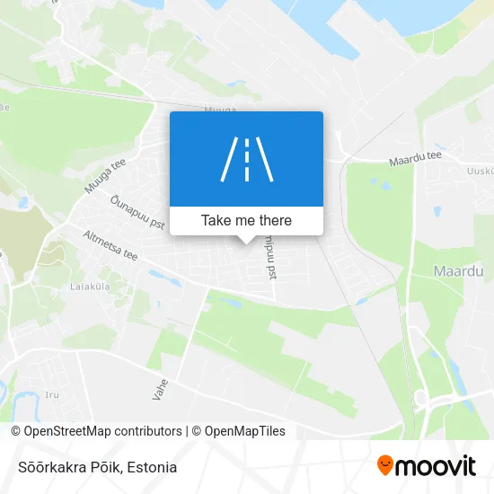 Карта Sõõrkakra Põik