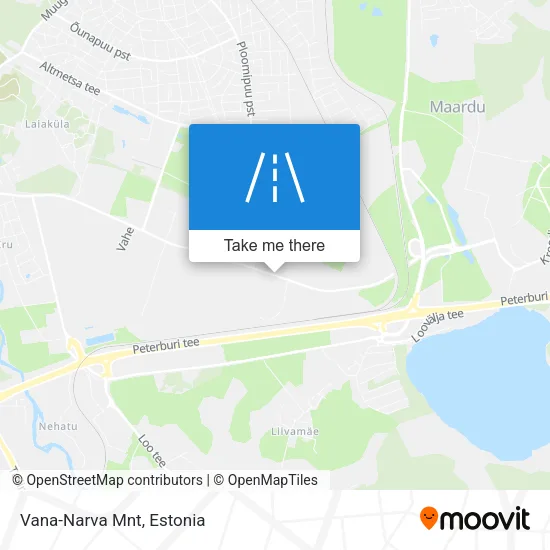 Карта Vana-Narva Mnt