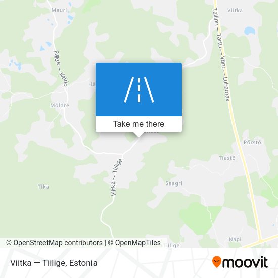 Viitka — Tiilige map