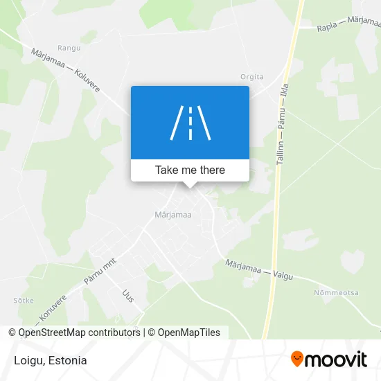 Карта Loigu
