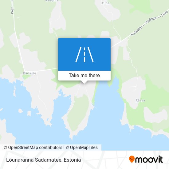 Lõunaranna Sadamatee map