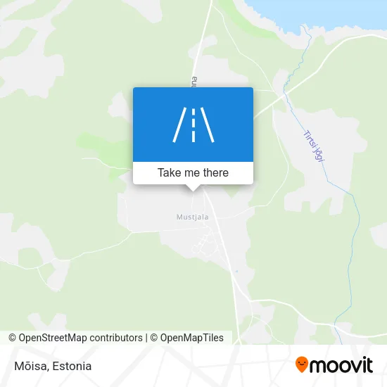 Карта Mõisa