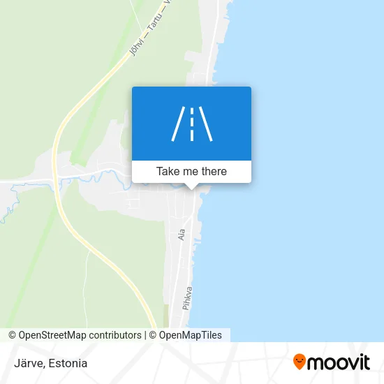 Карта Järve