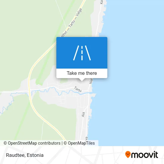 Карта Raudtee