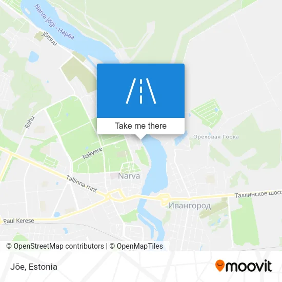 Карта Jõe