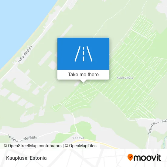 Карта Kaupluse