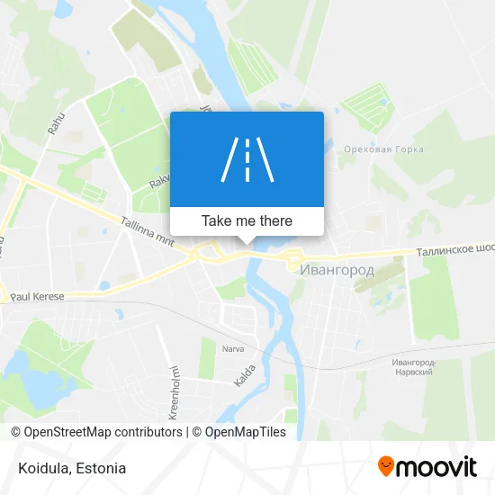 Карта Koidula