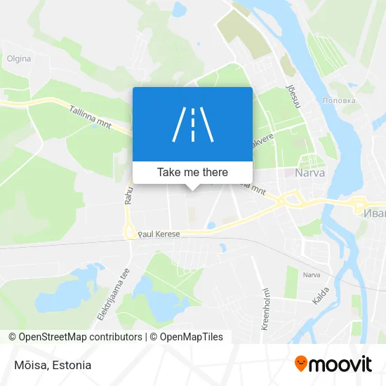 Карта Mõisa