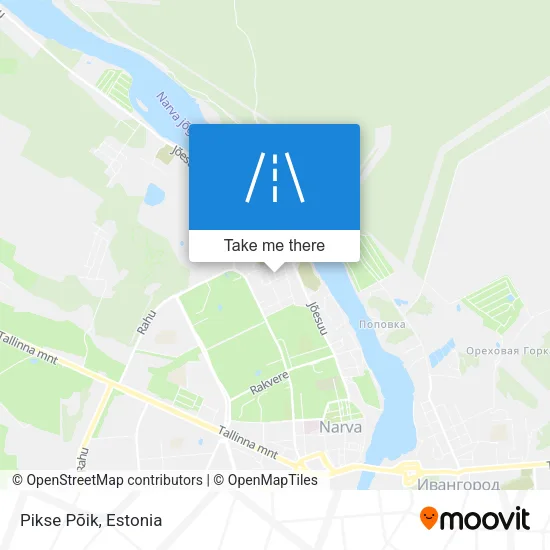 Карта Pikse Põik