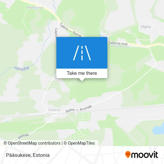 Карта Pääsukese