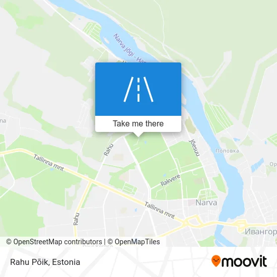 Карта Rahu Põik