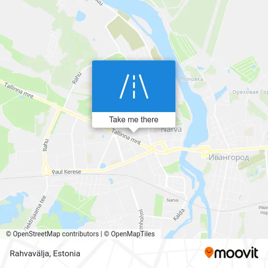 Карта Rahvavälja