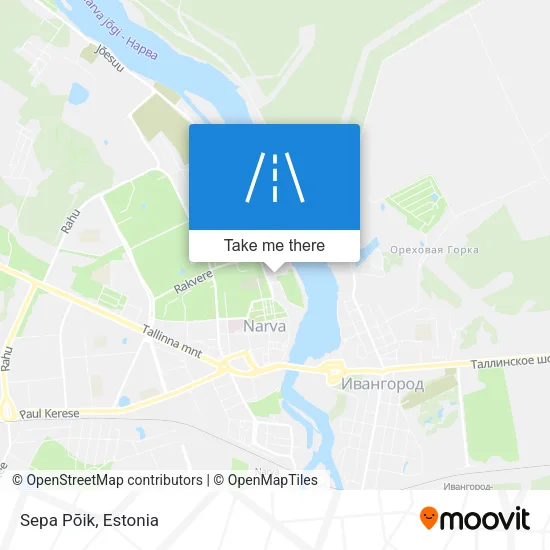 Карта Sepa Põik
