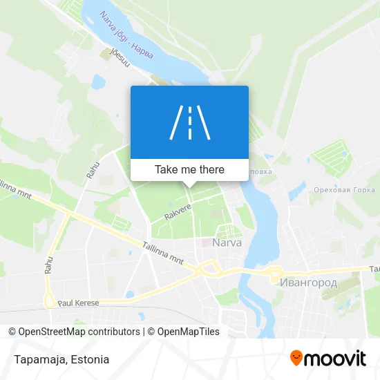 Карта Tapamaja