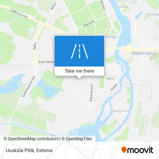 Карта Uusküla Põik