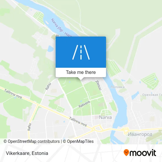 Карта Vikerkaare