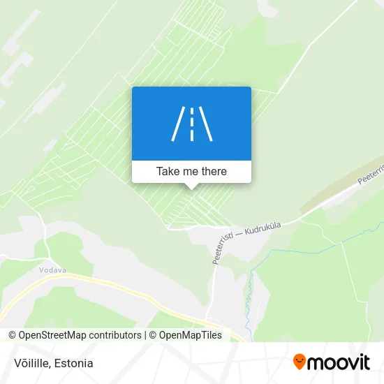 Карта Võilille